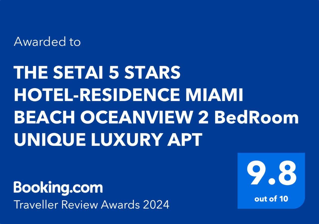 The Setai 5 Stars Hotel-Residence Miami Beach Oceanview 2 Bedroom Unique Exteriér fotografie